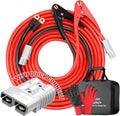Jumper Cables 30 ft 1/0 Gauge 1500Amp - Heavy Duty Booster Cables