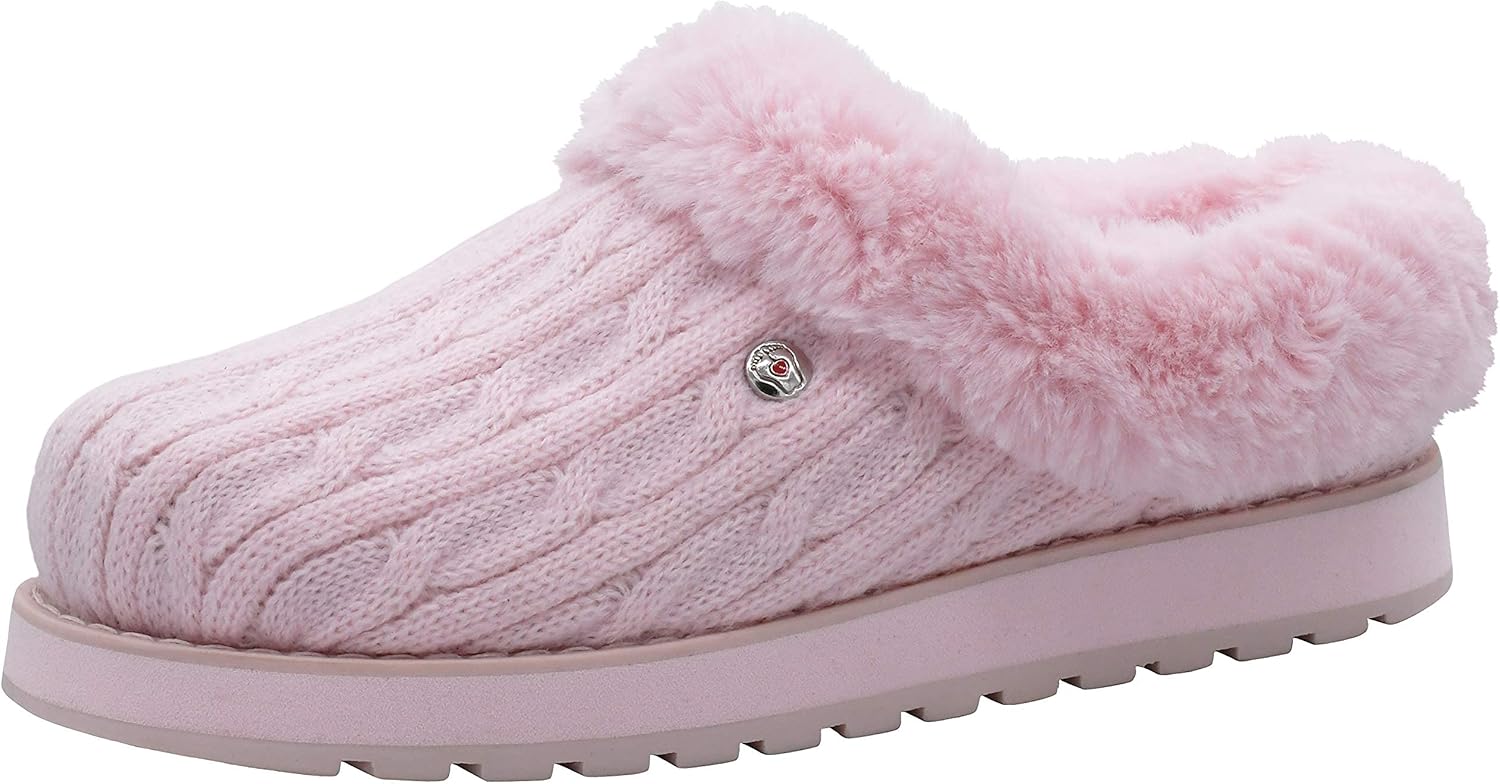 Skechers Women's Keepsakes Ice Angel Slipper for Ultimate Comfort