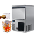 Commercial Ice Maker 1.2in Cubes - Fast, Clear Ice for Bars & Home