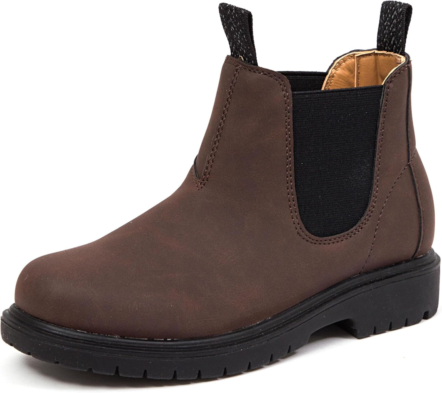 Kids' Brock Jr. Dark Brown Slip-On Shoes for Comfort and Style