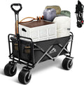 Foldable Wagon Cart Collapsible Utility Wagon - 300 lb Capacity