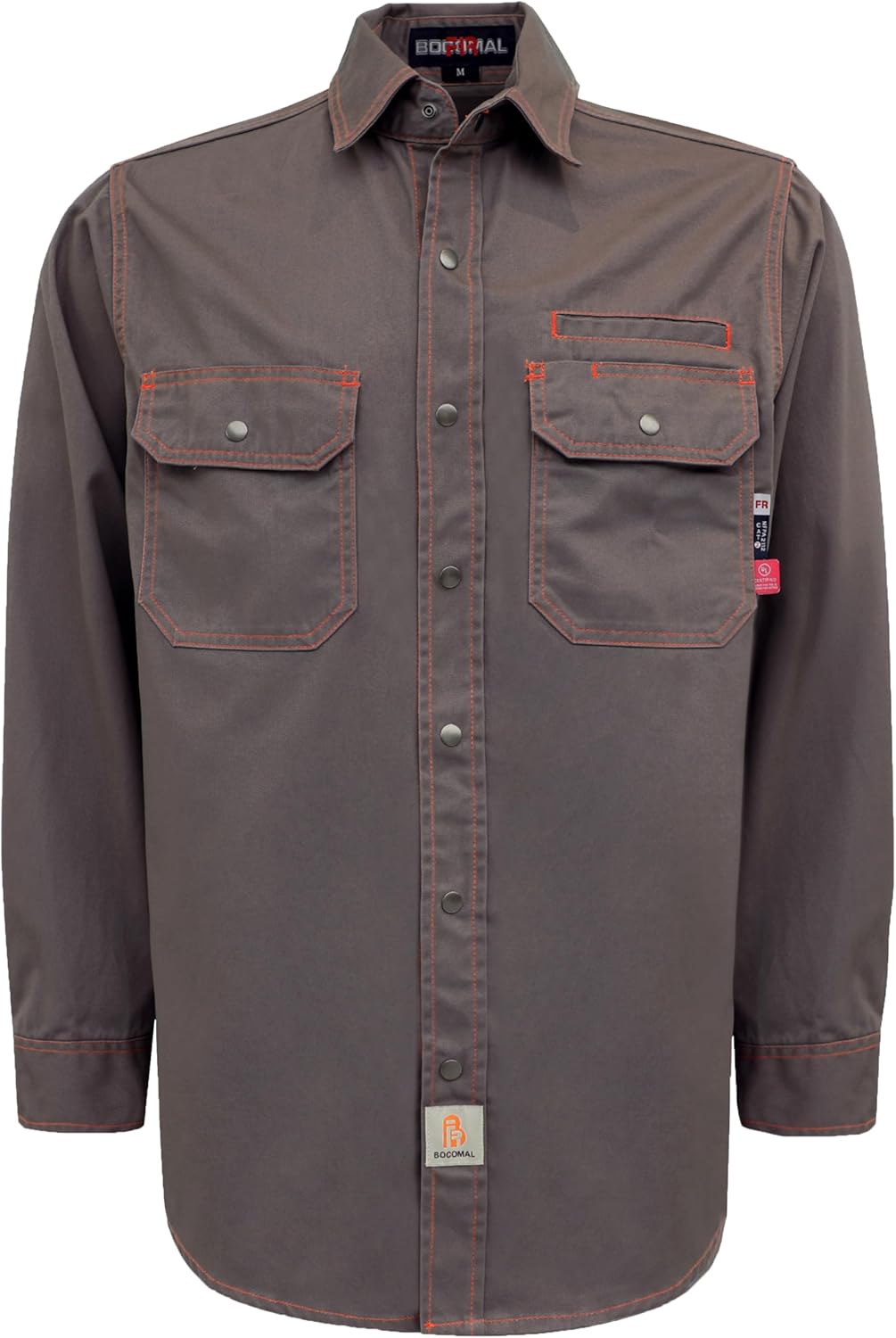 BOCOMAL FR Shirts for Men - Water Repellent Welding Jackets