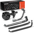 A-Premium Crankcase Vent Valve Breather Hose Kit - PCV Replacement