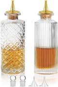 Premium Glass Bitters Set - Enhance Cocktails!