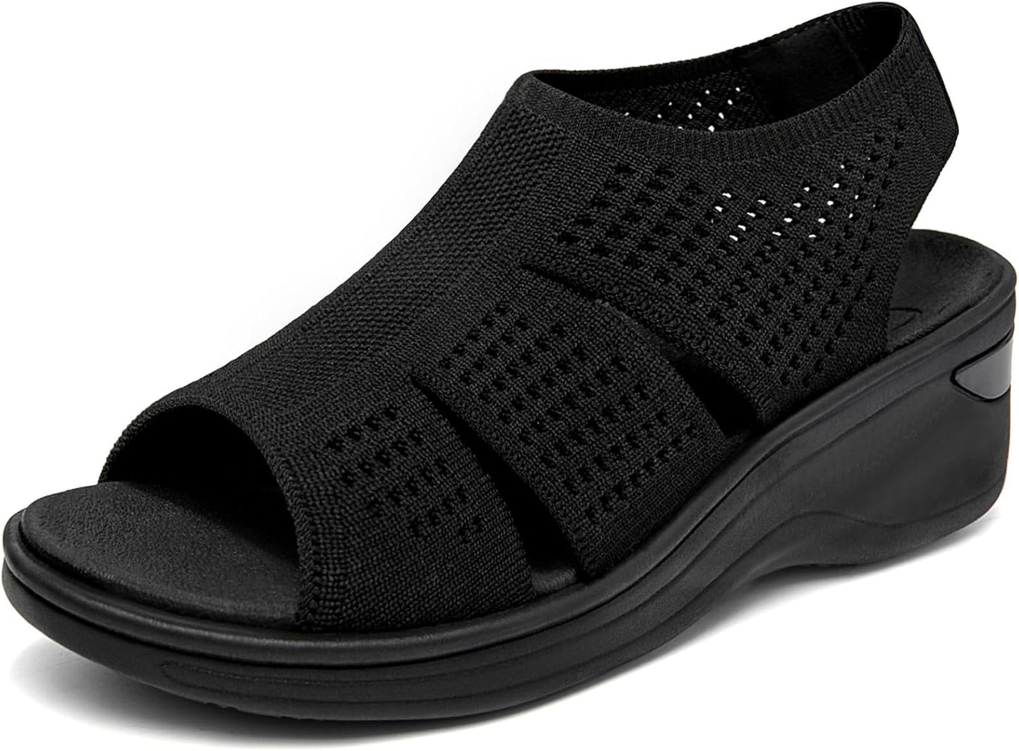 KOIMED Women's Comfortable Platform Walking Sandals for Summer