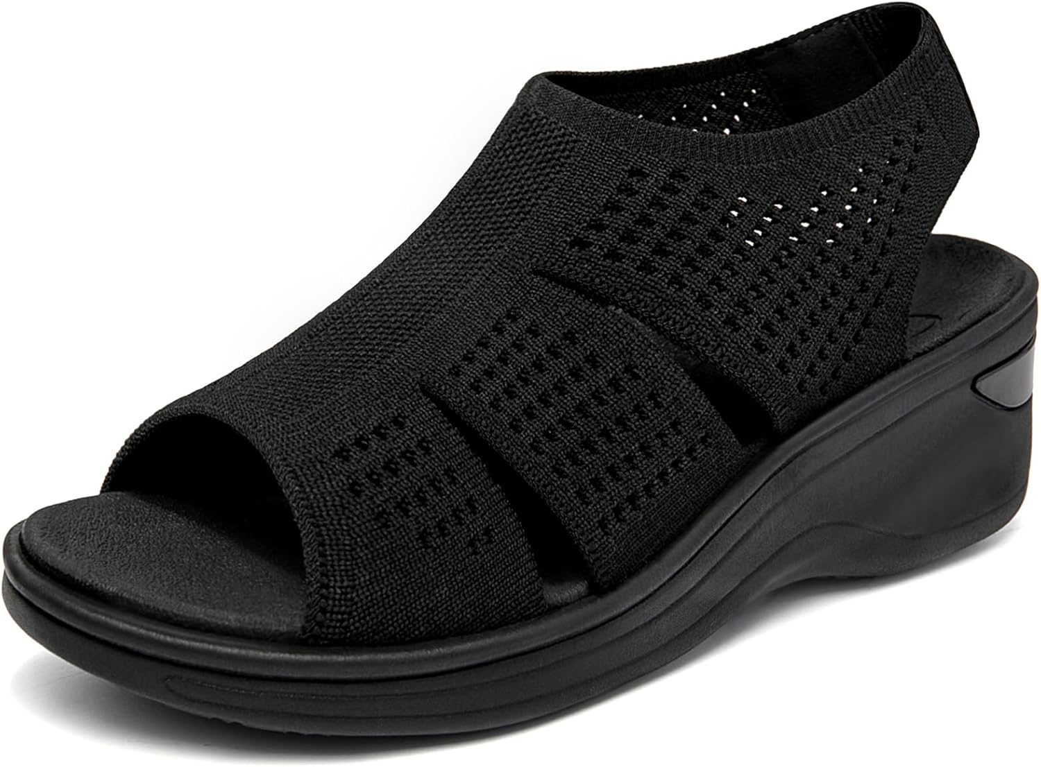 KOIMED Women's Comfortable Platform Walking Sandals for Summer