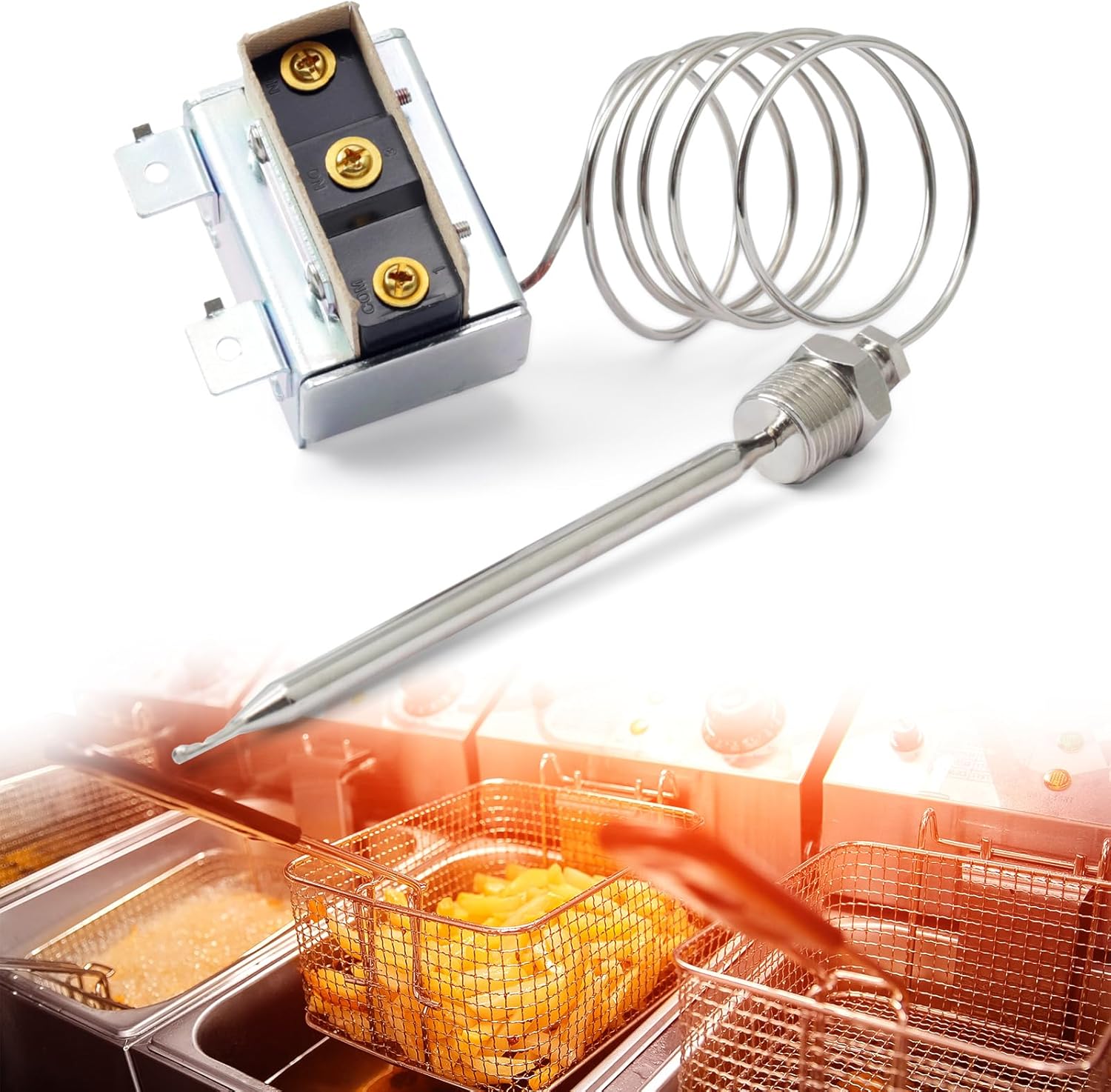 1177 High Limit Fryer Switch Replacement for ATOSA Gas Fryer