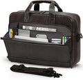 Mens 16 in Leather Laptop Bag - Vintage Briefcase for Work