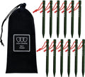 12-Pack Gold Armour Tent Stakes: Heavy Duty & Lightweight!
