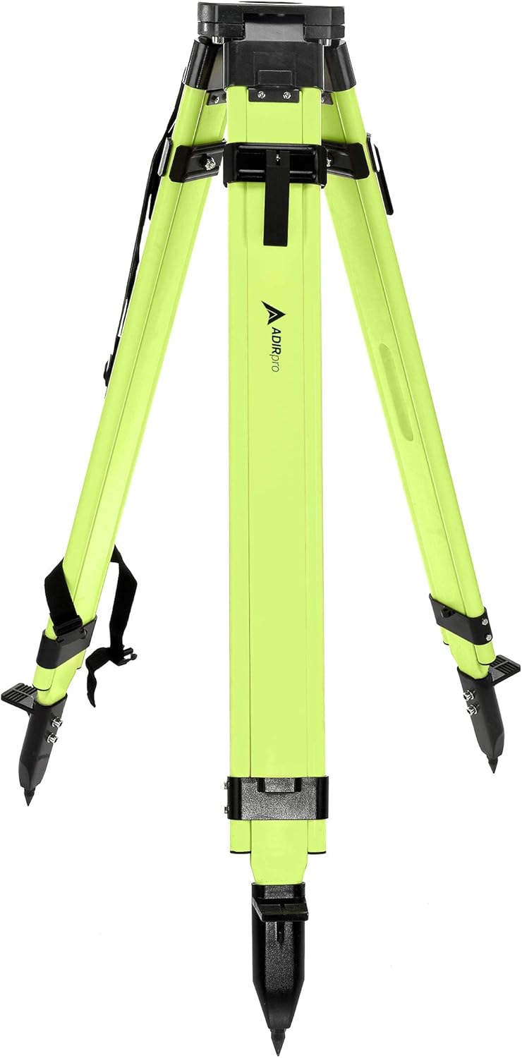 AdirPro Universal Survey Tripod for Precision Leveling Tasks