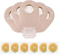 Carbou 21 PCS Ostomy Supplies Two Piece Drainable Pouches - Cut-to-Fit