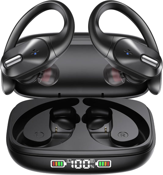 Orancu Wireless Earbuds: 48H Playback, Bass Stereo, LED Display