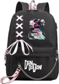Anime DanDaDan Backpack Daypack Laptop Bag with USB Port