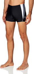 Speedo Men's Swimsuit Square Leg Splice - Supportive UPF 50
