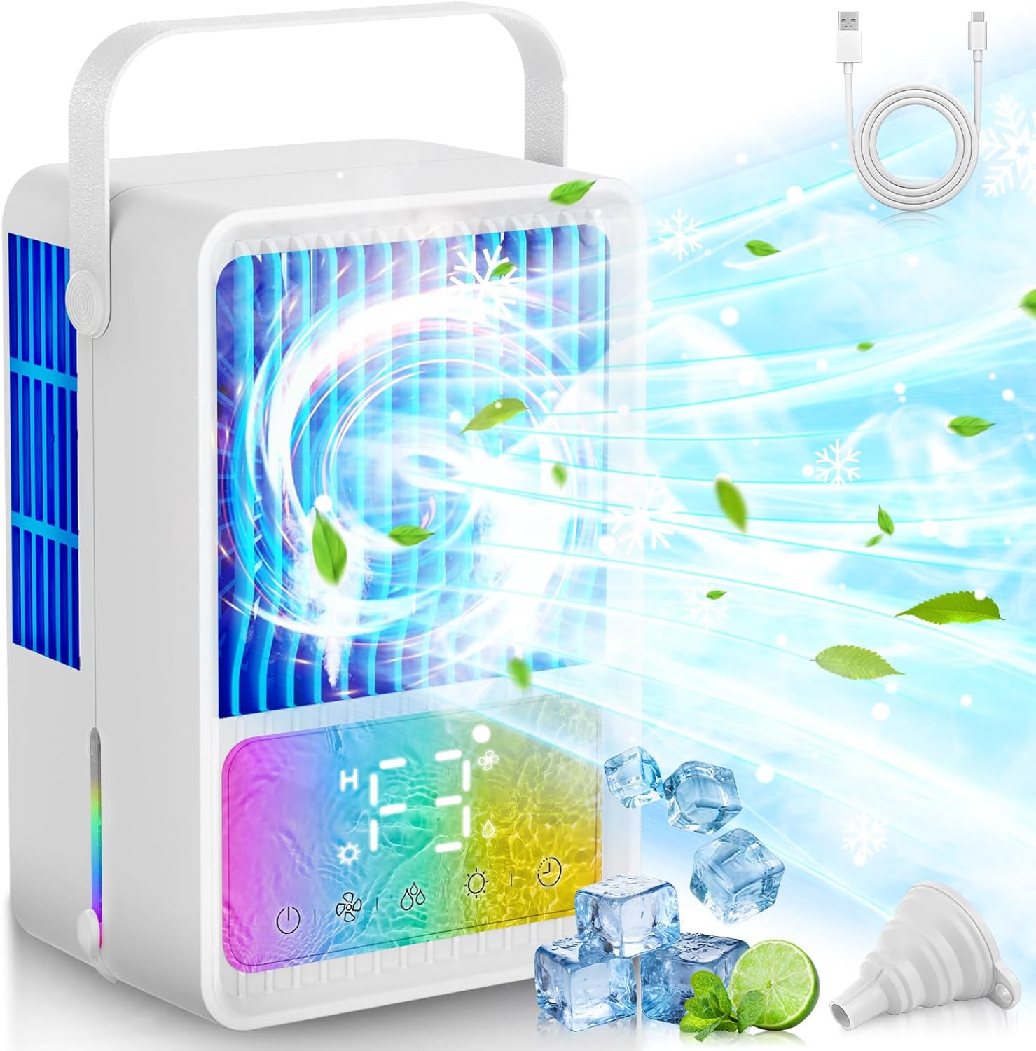 Portable Air Conditioner 4 in 1 Evaporative Air Cooler Review