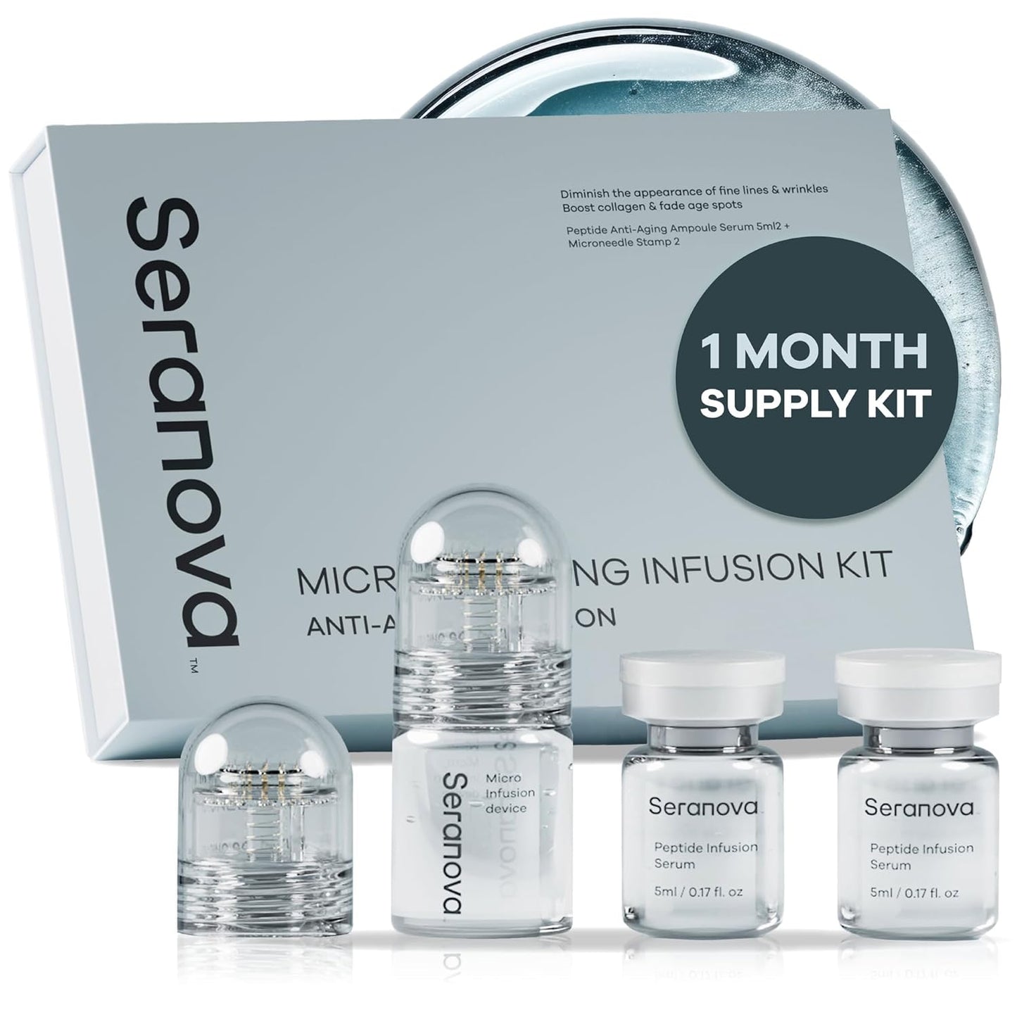 Seranova Micro Infusion Facial Serum for Smooth Skin Care