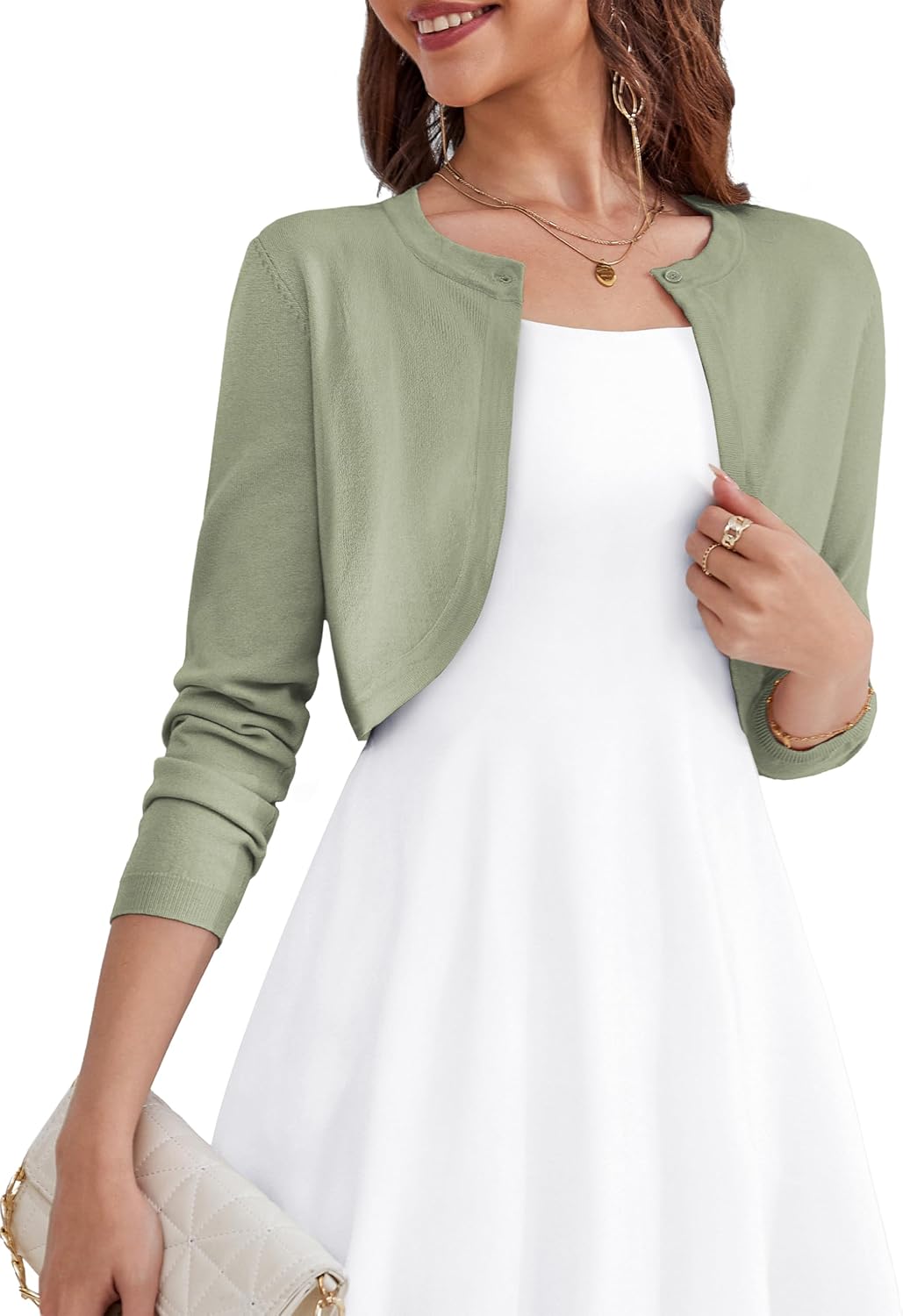 OmicGot Women's Long Sleeve Cardigan for Stylish Outfits