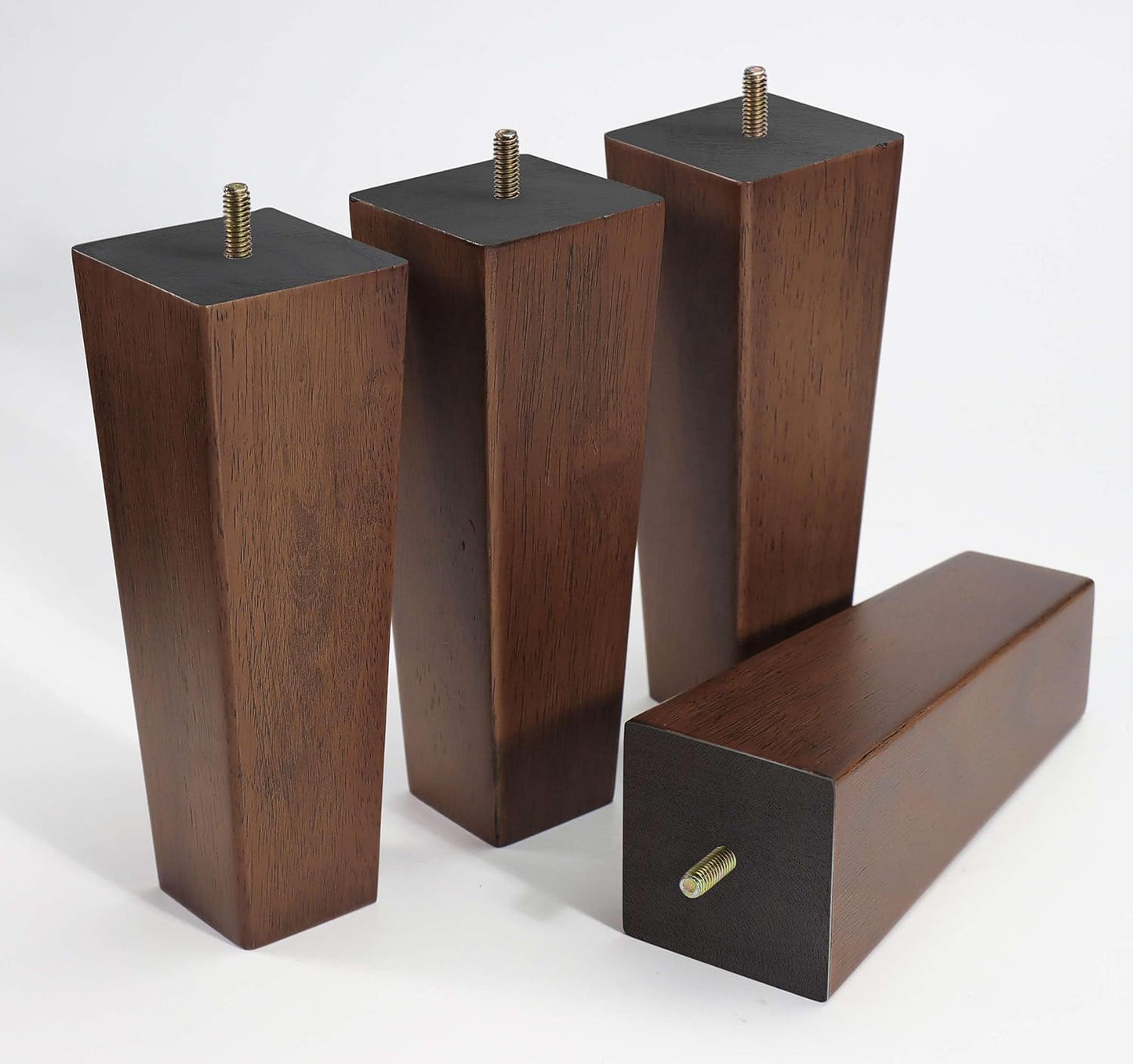 Solid Wooden Furniture Legs 10 Inch for Mid Century Style