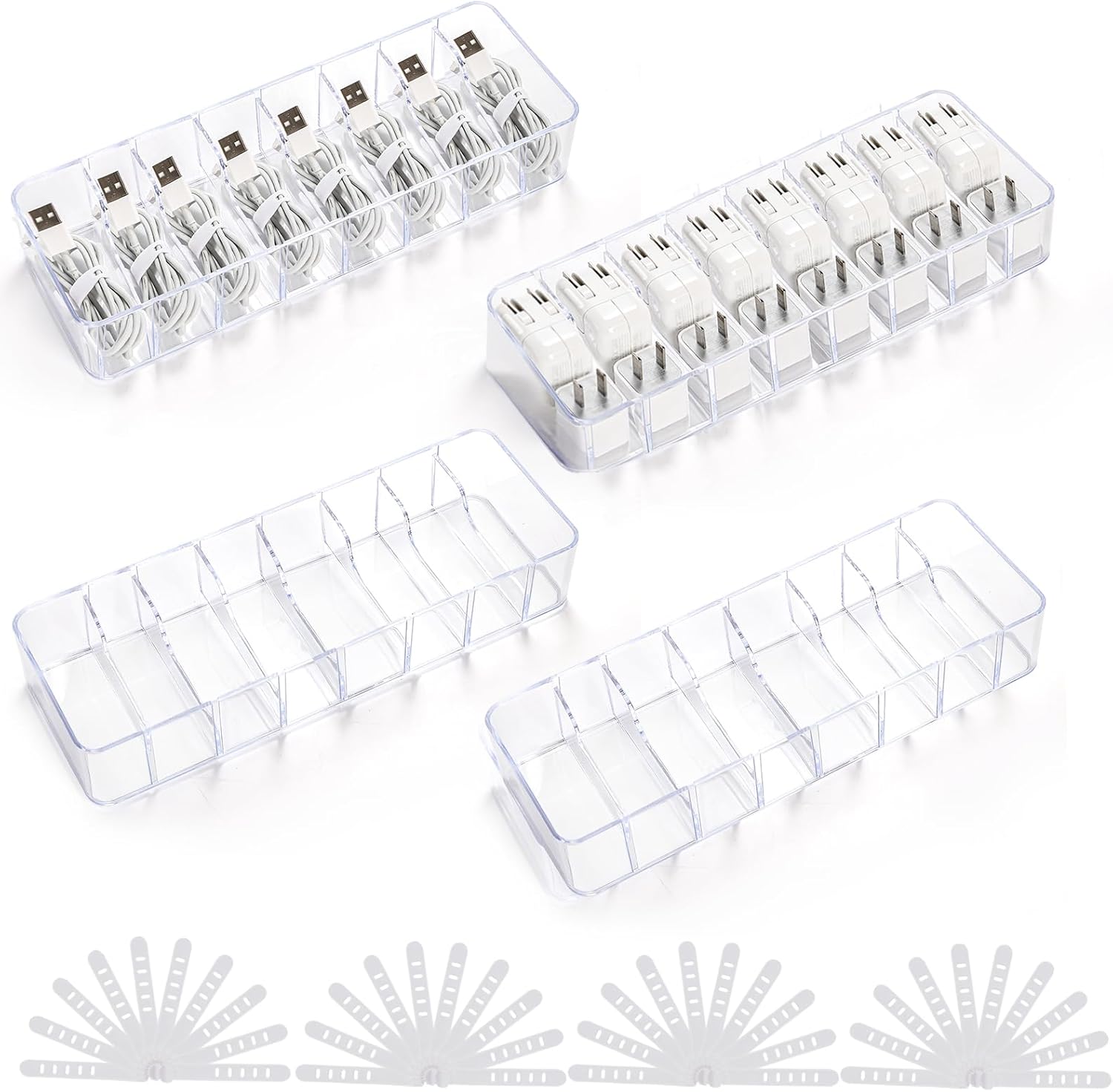 Foraineam Cable Management Box - Tidy Wires Instantly!
