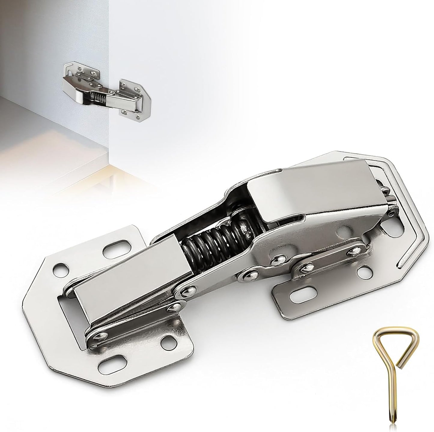 Ravinte Soft Close Hidden Hinges for Kitchen Cabinet Doors