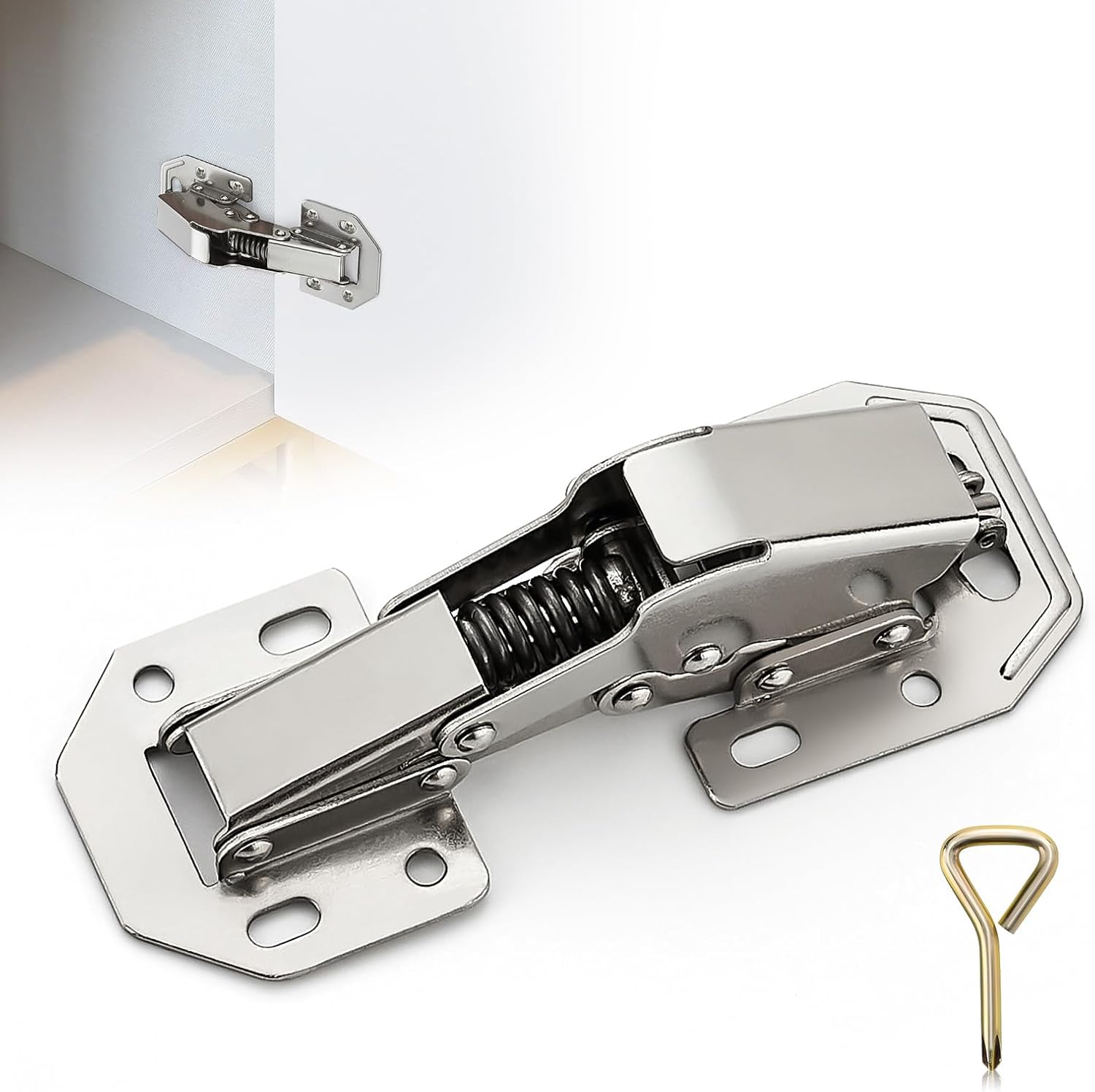 Ravinte Soft Close Hidden Hinges for Kitchen Cabinet Doors