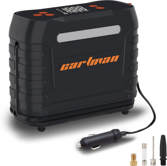 CARTMAN Portable Air Pump - Quick Tire Inflation Anytime