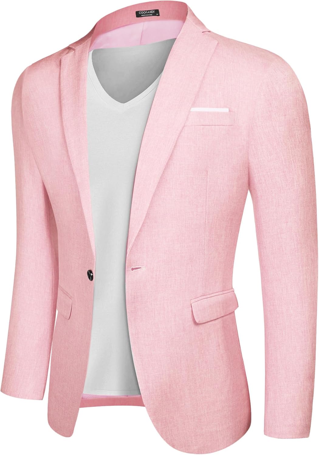 COOFANDY Men's Slim Fit Blazer for Casual and Formal Wear