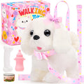 Interactive Plush Puppy Toy That Walks and Barks - Realistic Play