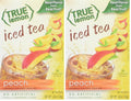 Peach Iced Tea Mix Powder Packets - Low Sugar Instant Drink