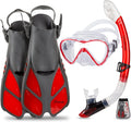 Seavenger Aviator Snorkeling Set with Gear Bag - Compact Travel Kit