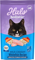 Halo Holistic Cat Food with Wild Caught Salmon for Sensitive Stomach