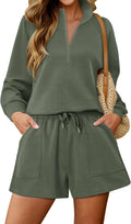 2 Piece Sets for Women Sweatsuit Tracksuit - Casual Lounge Set