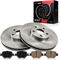 Front Brake Rotors and Pads kit for 2002-2005 Celica - Quiet, Durable