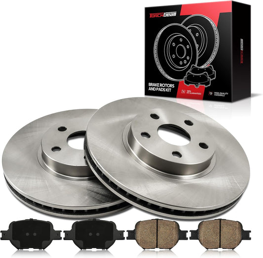 Front Brake Rotors and Pads Kit for 2002-2005 Celica Vehicles