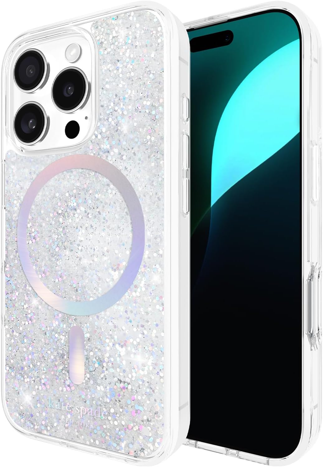 Stylish Liquid Glitter Iridescent iPhone 16 Pro Case Review