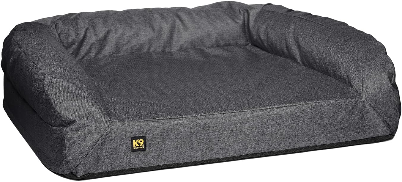 K9 Ballistics Tough Bolster Orthopedic Sofa Dog Bed - XX-Large