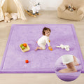 1.3 in Thick Baby Play Mat 79x79 Large Foam Tummy Time Mat - Padded