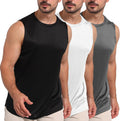 Mens Tank Tops Muscle Athletic Quick Dry Sleeveless Workout Fitness T