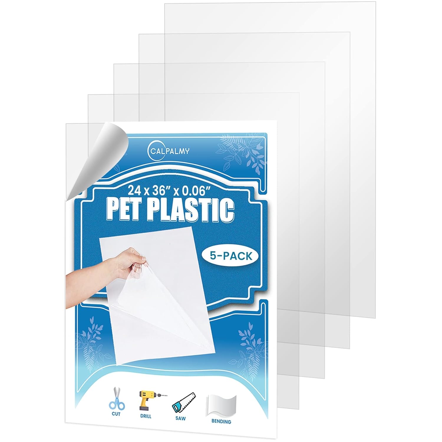 24 x 36 in PET Sheets for Crafting and Picture Frames Projects