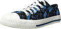 FOCO Women's Dallas Cowboys Glitter Low Top Canvas Sneakers - Size 10