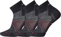 Smartwool Men's Run Zero Cushion Ankle Socks - Low-Bulk Comfort