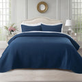 KASENTEX King XL Quilt Set 108in x 98in - Lightweight All-Season