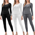 Patelai Thermal Underwear Sets for Women - Fleece Lined Comfort