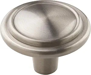 Amerock Satin Nickel Cabinet Knob 1-1/4 inch 25 Pack Quality