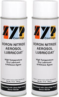 ZYP Coatings Boron Nitride Aerosol Lubricoat 2 Pack - Glass Mold