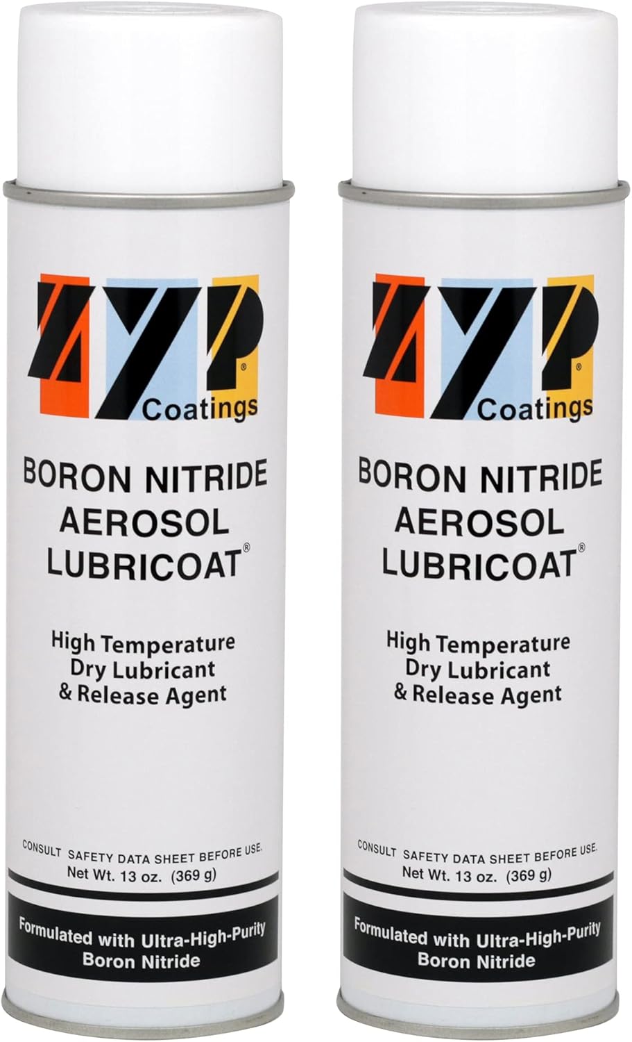 ZYP Coatings Boron Nitride Aerosol Lubricoat for Glass Molds