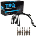 TRQ Spark Plug Kit 7 Piece Iridium Compatible with 1997-2002
