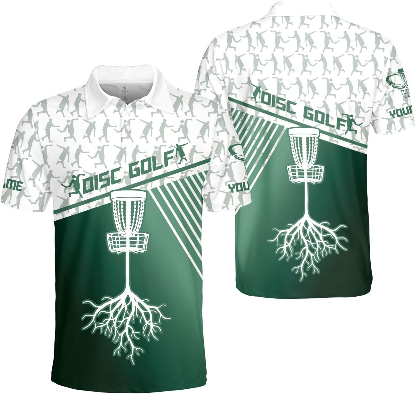 Custom Funny Disc Golf Polo - Retro Style! 