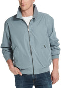 Men's Microfiber Golf Jacket - Lightweight Windbreaker with Water