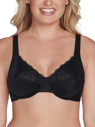 Vanity Fair Women's Unlined Bras with Underwire for Comfort